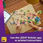 LEGO Friends Fête d'anniversaire de chat et maison dans l'arbre jouet de construction - Blocs de construction de jeu de simulation avec jouets pour chat et 2 minipoupées - Jouet créatif de narration pour filles et garçons, 9+ - Idée cadeau d'anniversaire - 42666