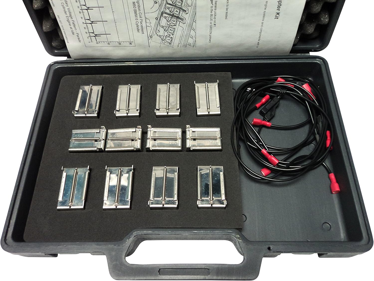 Baum Tools B127040 DIS Ignition Coil Secondary Voltage Measurement Clip Tool Set