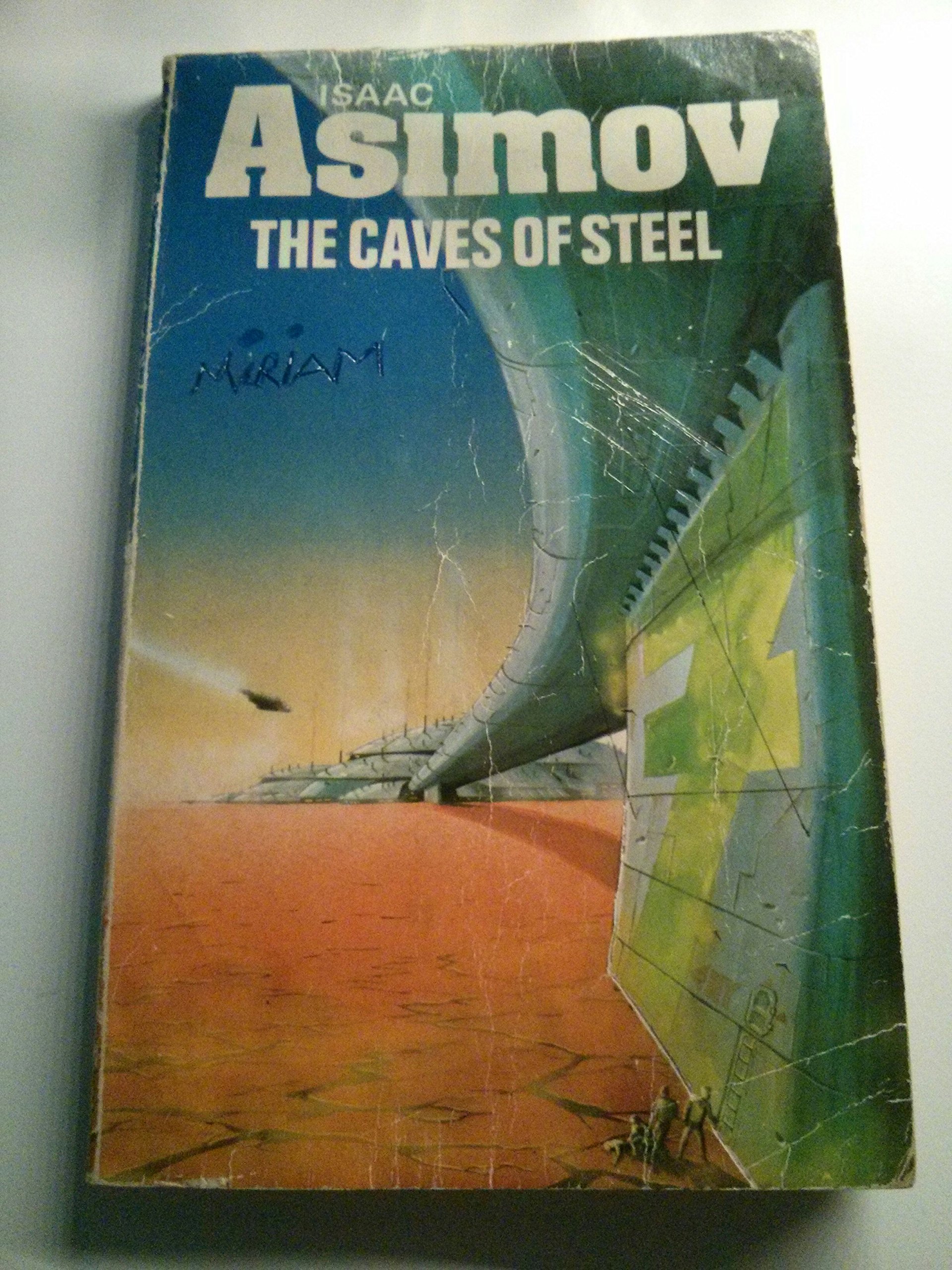 Book cover for The Caves of Steel abridgements series