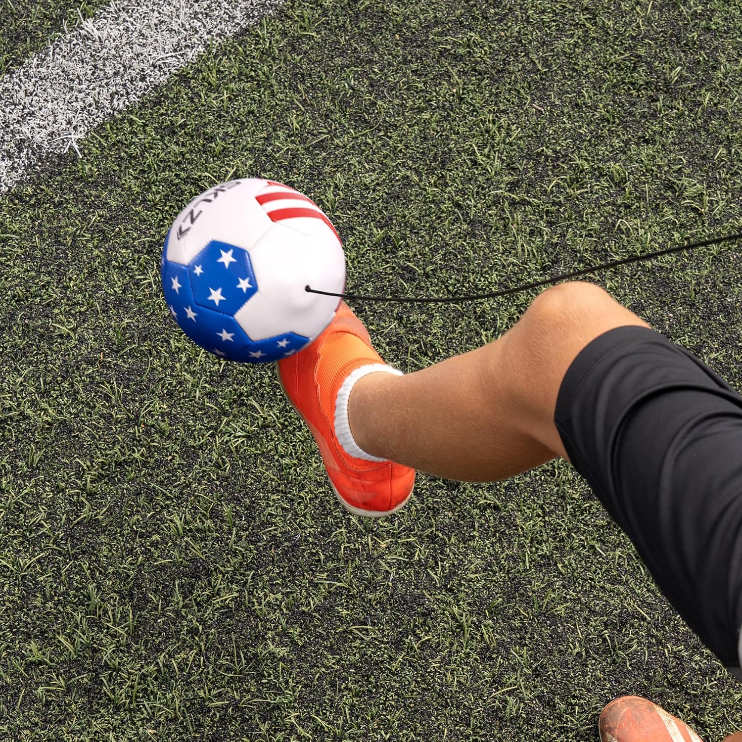 SKLZ Star-Kick Touch Soccer Trainer - Kicking & Passing Practice for Youth Players, Perfect to Enhance Foot-Eye Coordination, Passing, Control, Rhythm, Touch Skills