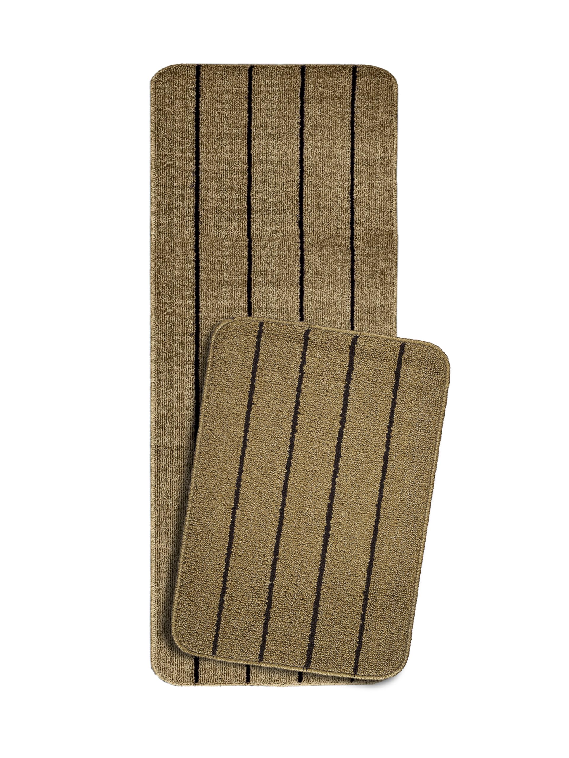 SARAL Home Door Mat & Runner Set - Modern Design -12