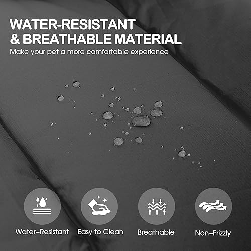 Miniatura 4 de Heeyoo Cama para perros al aire libre, impermeable, lavable a máquina y portátil, tapete plegable para mascotas para perros pequeños, medianos y