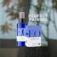 Vista 5 de EO Natural Deodorant Wipes, 6 Wipes (Pack of 12), French Lavender, Organic Plant-Based with Pure Essential Oils