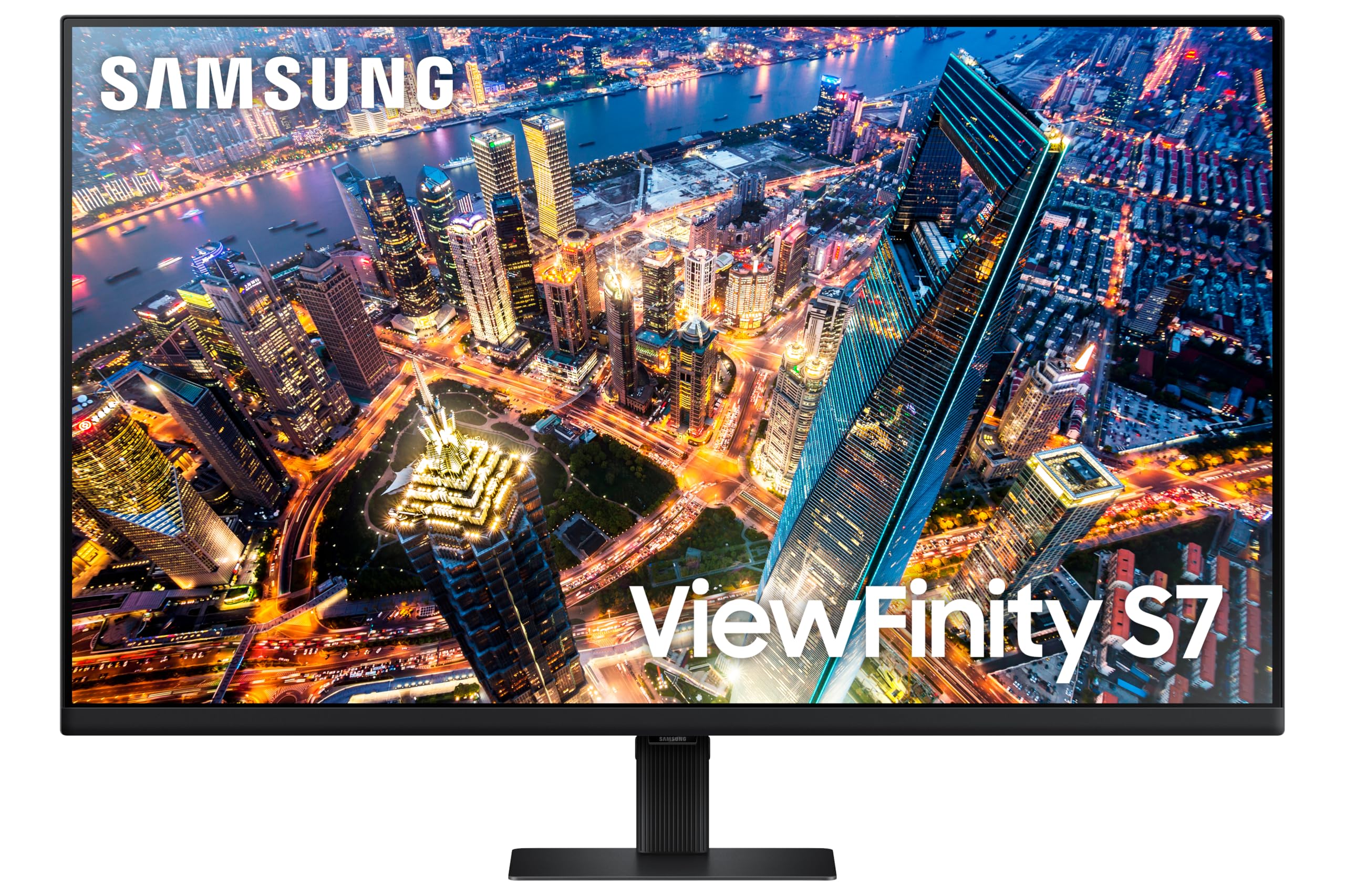 Samsung ViewFinity S70D 32'' Flat PC Screen, 4K Resolution 3840x2160, IPS Slab, HDR10, 350 CD/m2, One Click Installation, Swivel, Tilt, VESA Wall Mount, Ports