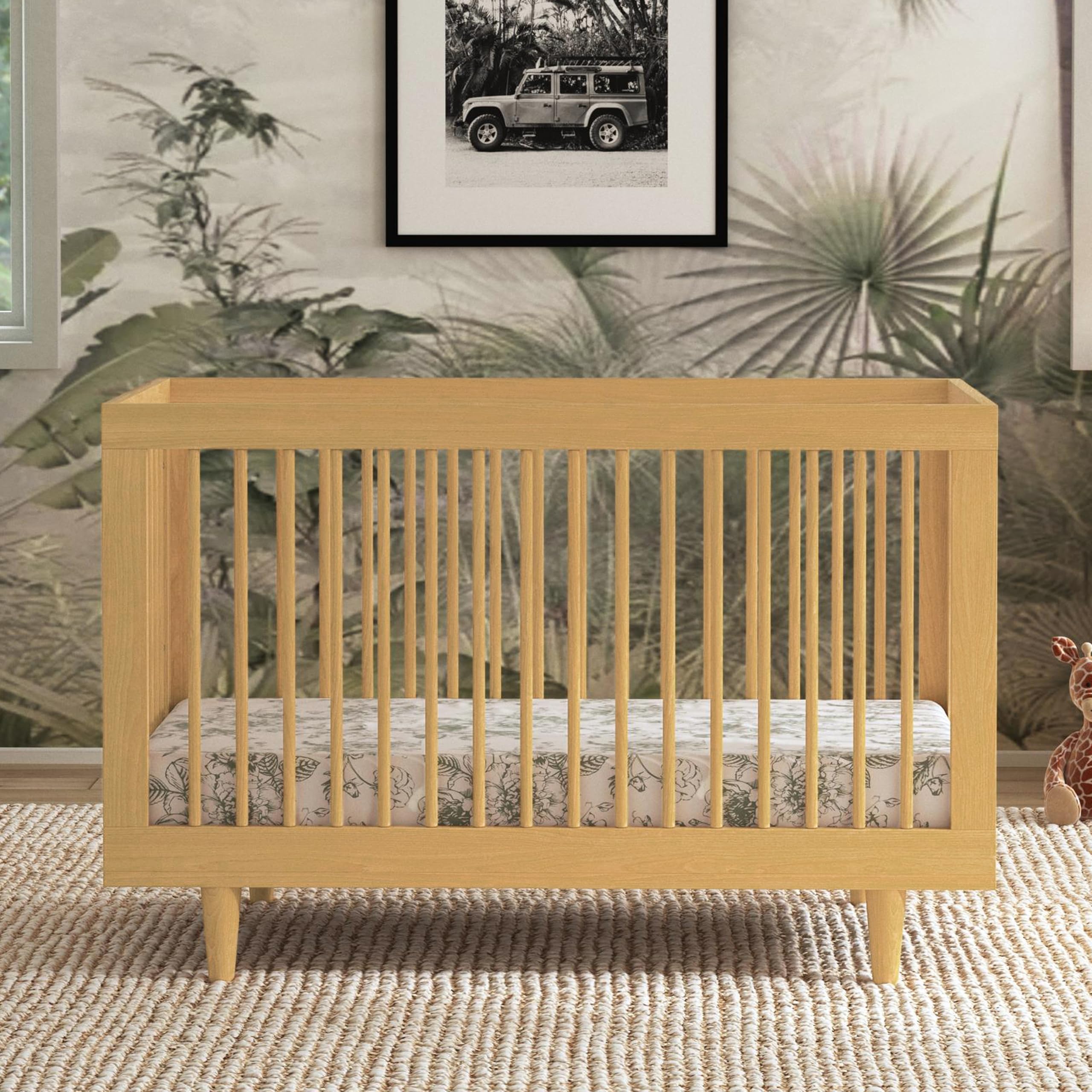 Amazon.com: DaVinci Marley 3-in-1 Convertible Crib in Honey, Gold