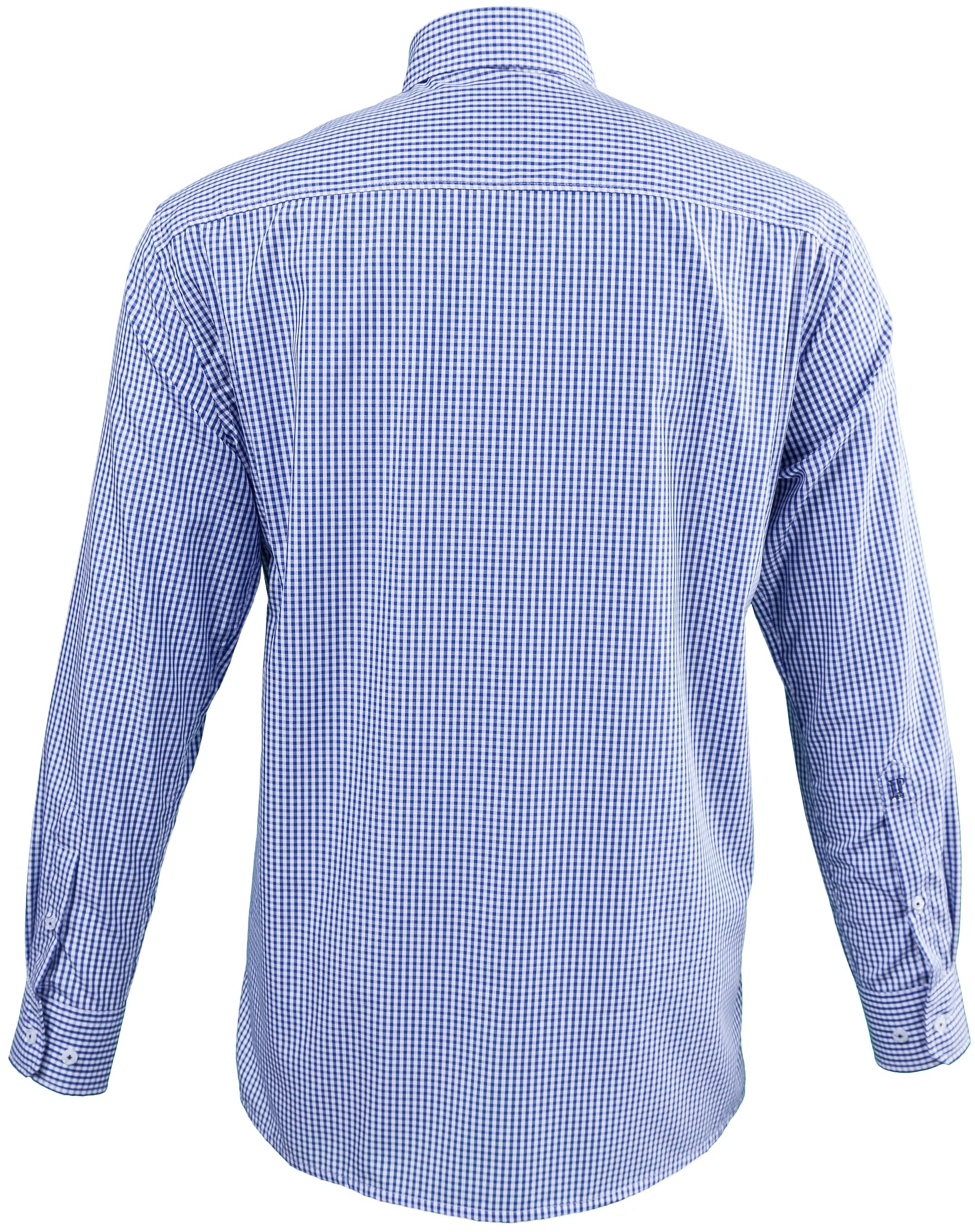 JP 1880 Camicia per Business-Attire con vestibilità Comoda e quadretto Vichy 722859
