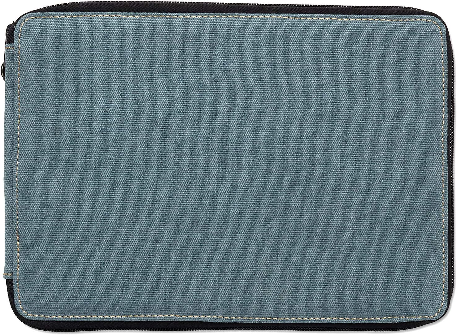 Speedball Art Products Canvas Pencil Case Holds Up To 120 Pencils, Steel Blue