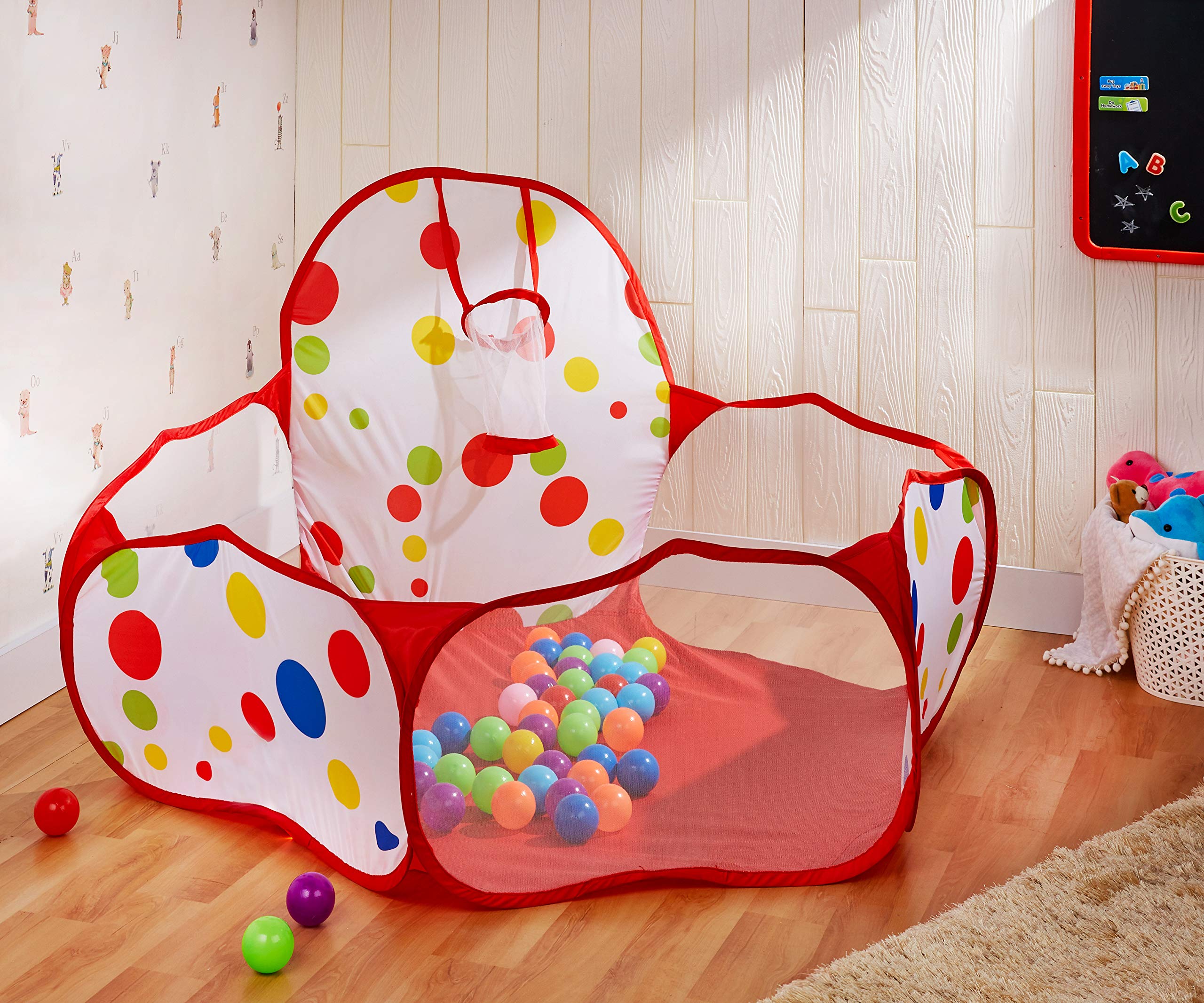 Amazon Brand - Jam & Honey Pool with Balls for Children Aged 3 Years and Above (Blue) - Image 3 thumbnail