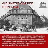 Vista 5 de Julius Meinl: "Jubilaum Blend", granos de café de tostado medio vienés genuinos, 17.6 onzas