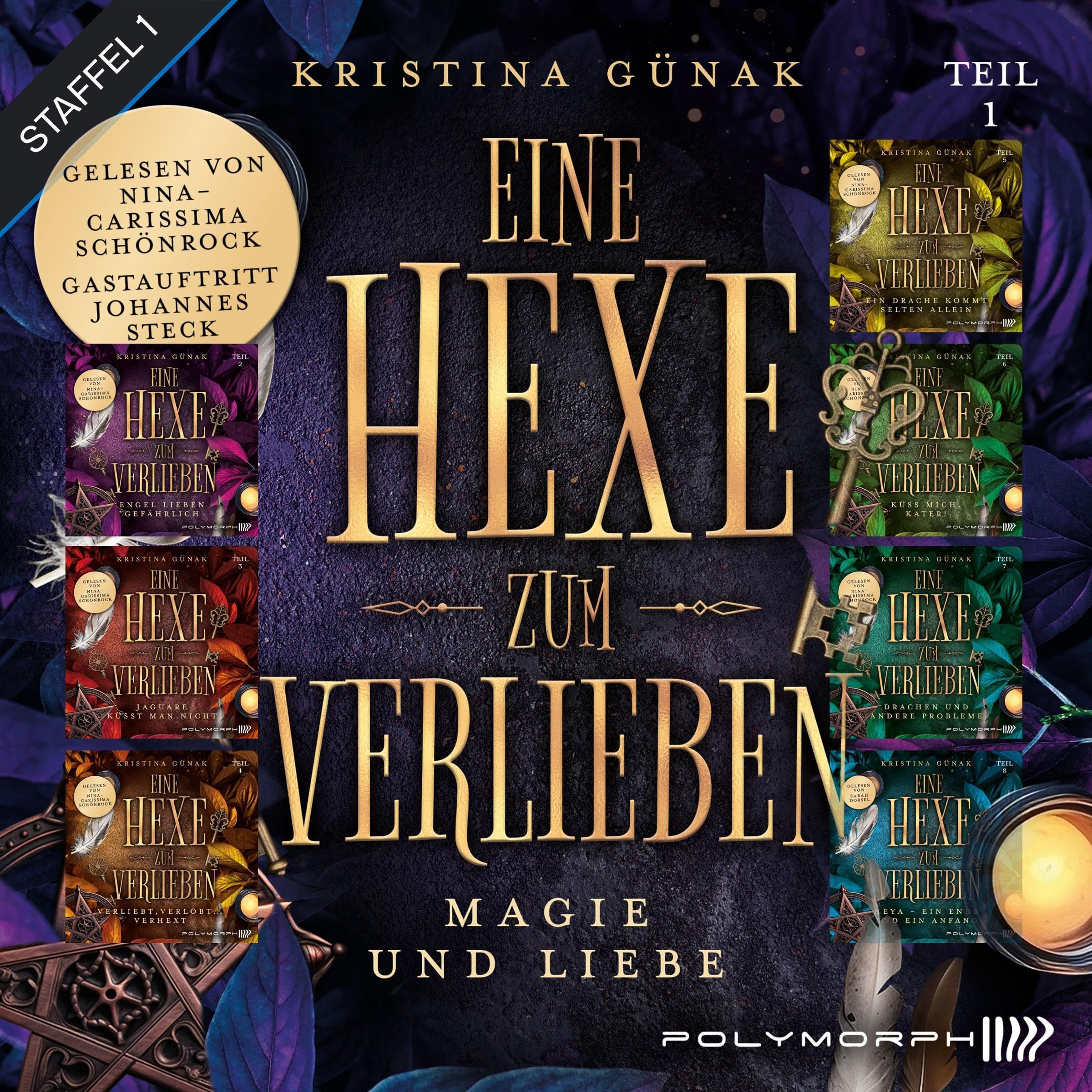 Cover art for Eine Hexe zum Verlieben - Staffel 1 - Gesamtausgabe