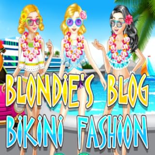 Blondies Blog Bikini Fashion - Dress up games for girls/kids - Buy now