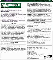 Vista 2 de Advantage II Prevención de pulgas para gatos grandes, más de 9 libras, 2 dosis.
