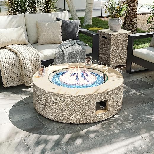 Best round wind guard for fire table 42 inch