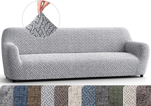 Miniatura 32 de PAULATO BY GA.I.CO. Funda para silla – Funda elástica para sillón – Funda de sillón para mascotas y niños – Fundas suaves para silla – Protector de