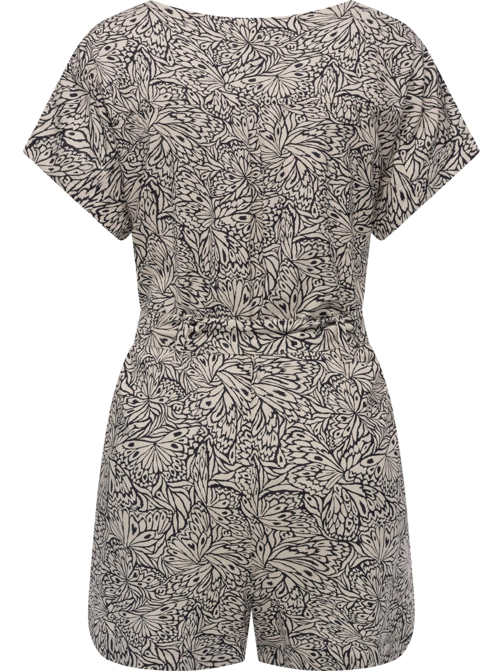 Ragwear Salwin YOUMODO Combinaison d'été courte à motifs pour femme avec ceinture Taille XS à XXL