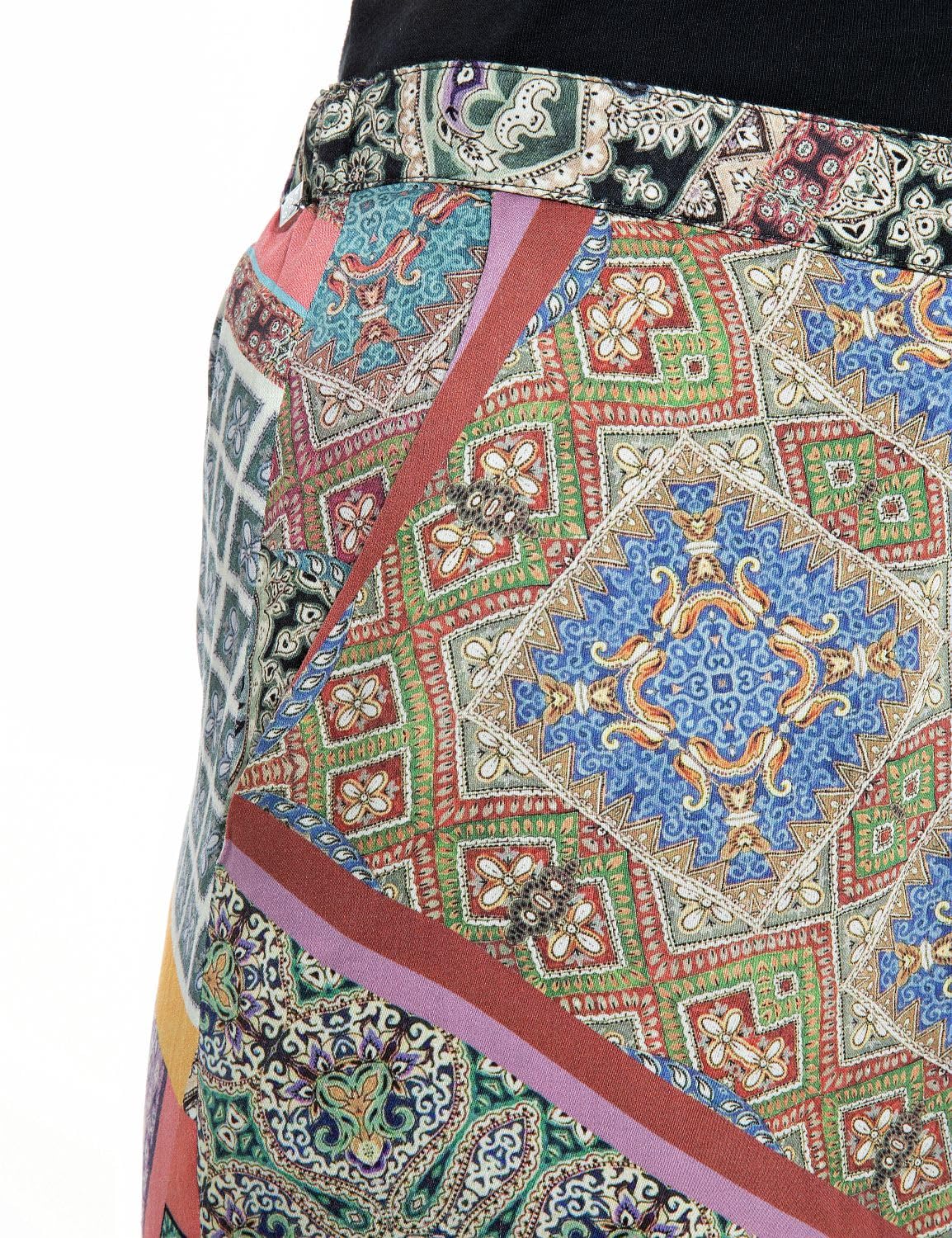 Replay Damen Stoffhose All Over Print