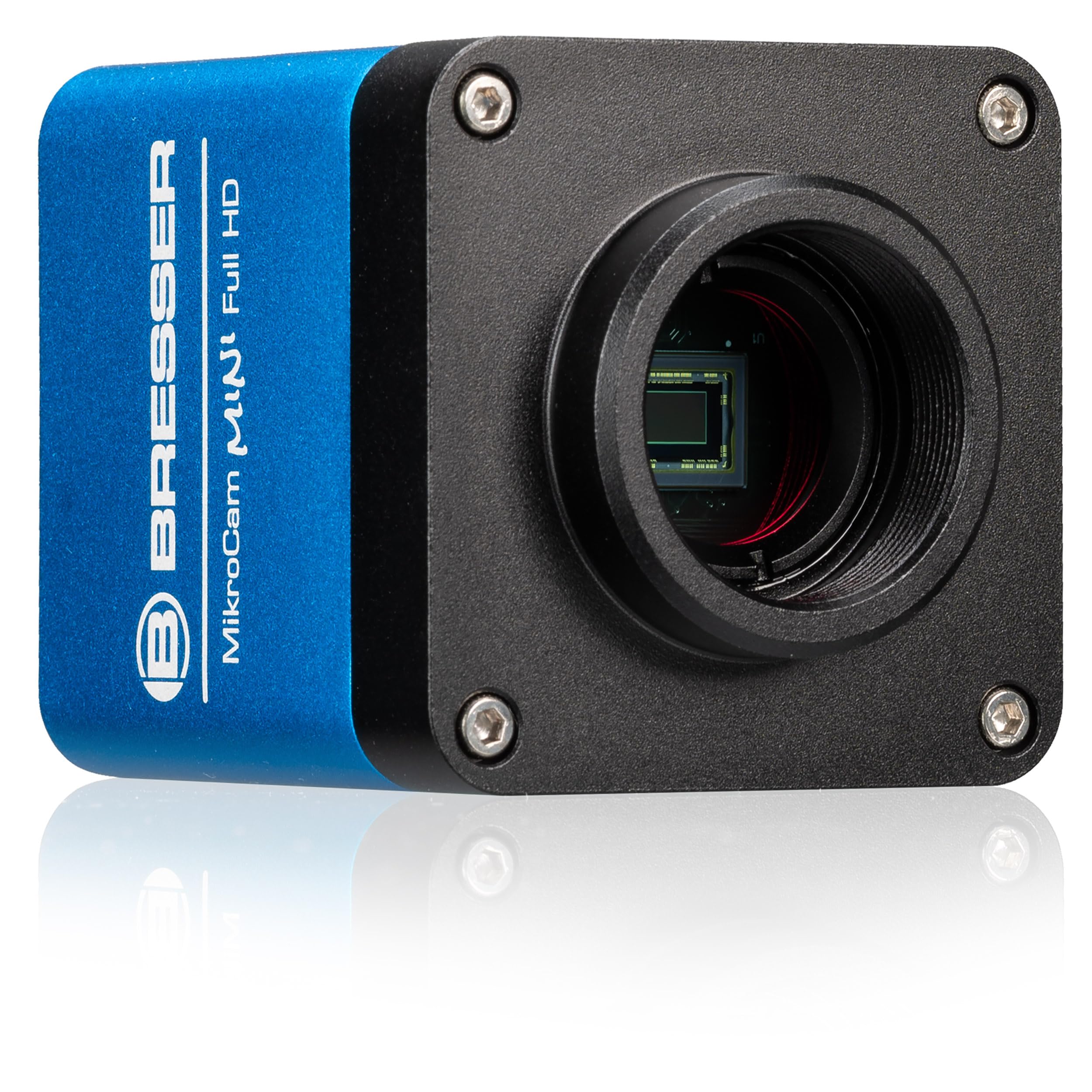 Bresser Digital Mikroskop mit Kamera 40x-1000x, Full HD, HDMI, Trino | Durchlichtmikroskop, Köhlersche Beleuchtung, Semiplan Objektive, HDMI 60 fps, Messfunktion, Ohne PC, Schule und Labor