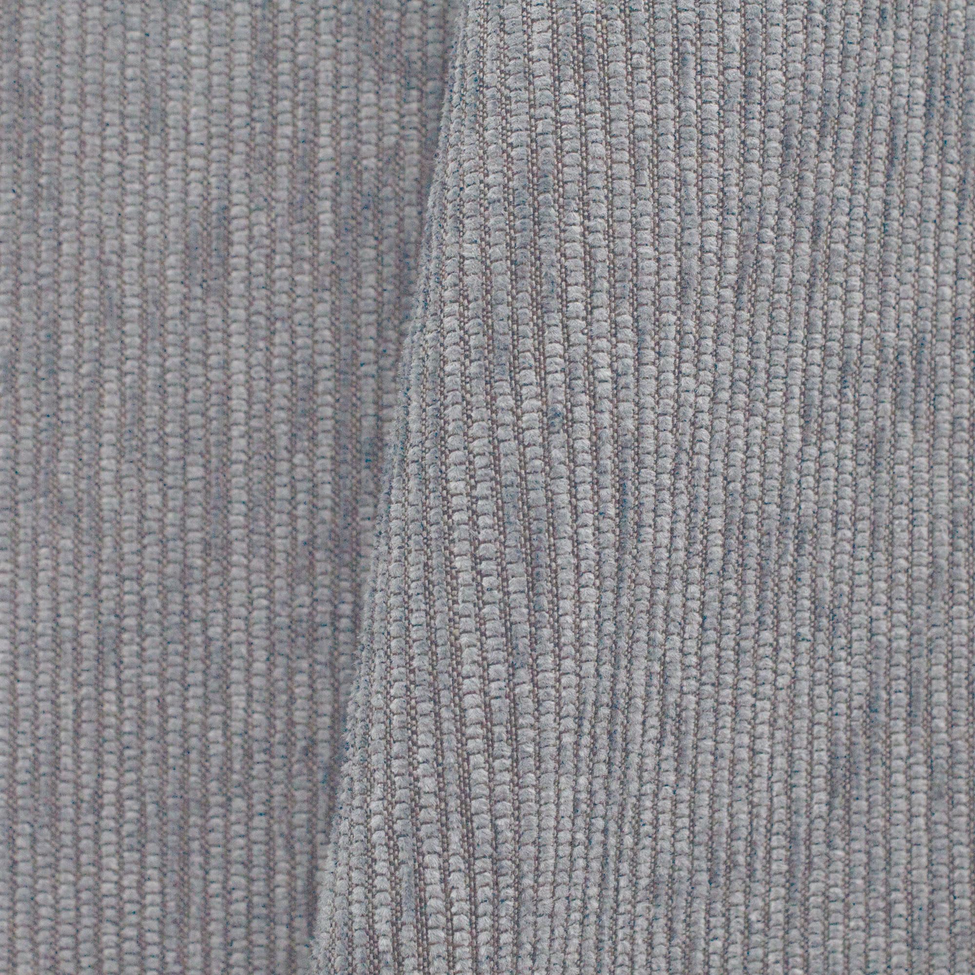 FAVERTI® Cubre Sofá Chaise Longue Brazo Izquierdo 240 (Visto de Frente) | Modelo PEGO | Gris Claro | Chenilla Tacto Extra Suave, Protector Chaise de Calidad Hecho en España con Material Reciclado