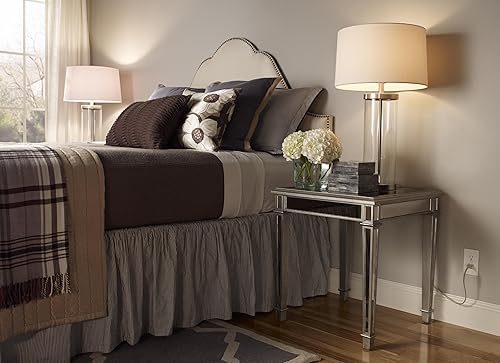 Vista 114 de Leviton Combinación GFCI de autoprueba SmartlockPro de 15 A con USB tipo A y tipo C en pared, cargador USB para teléfonos inteligentes y tabletas