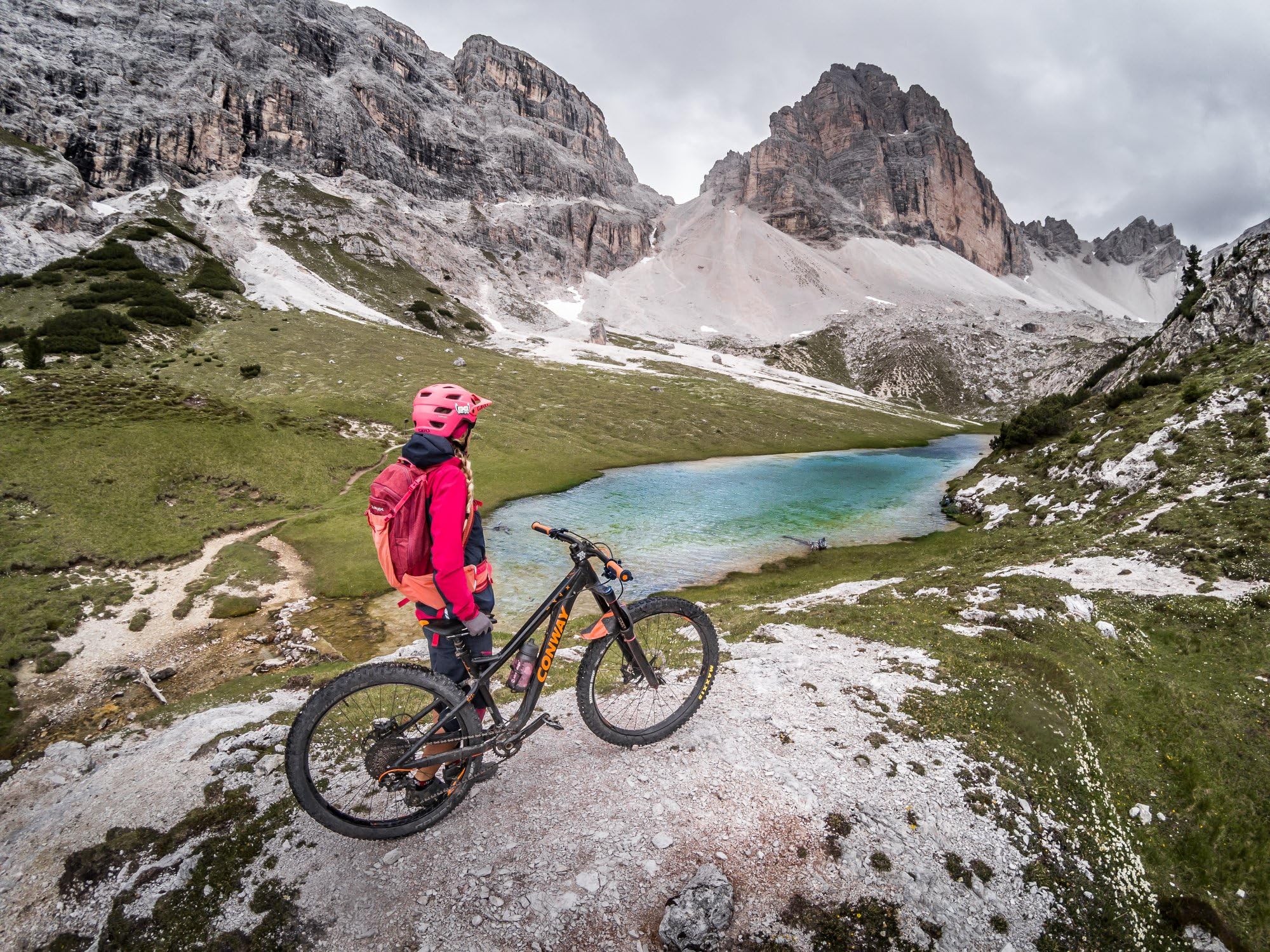 Riesel Design – Garde-boue avant de vélo pour protection de la fourche et de la suspension – Ajustement sécurisé pour enduro, trail, tout terrain, freeride, descente ou VTT électrique – KOL:OSS –