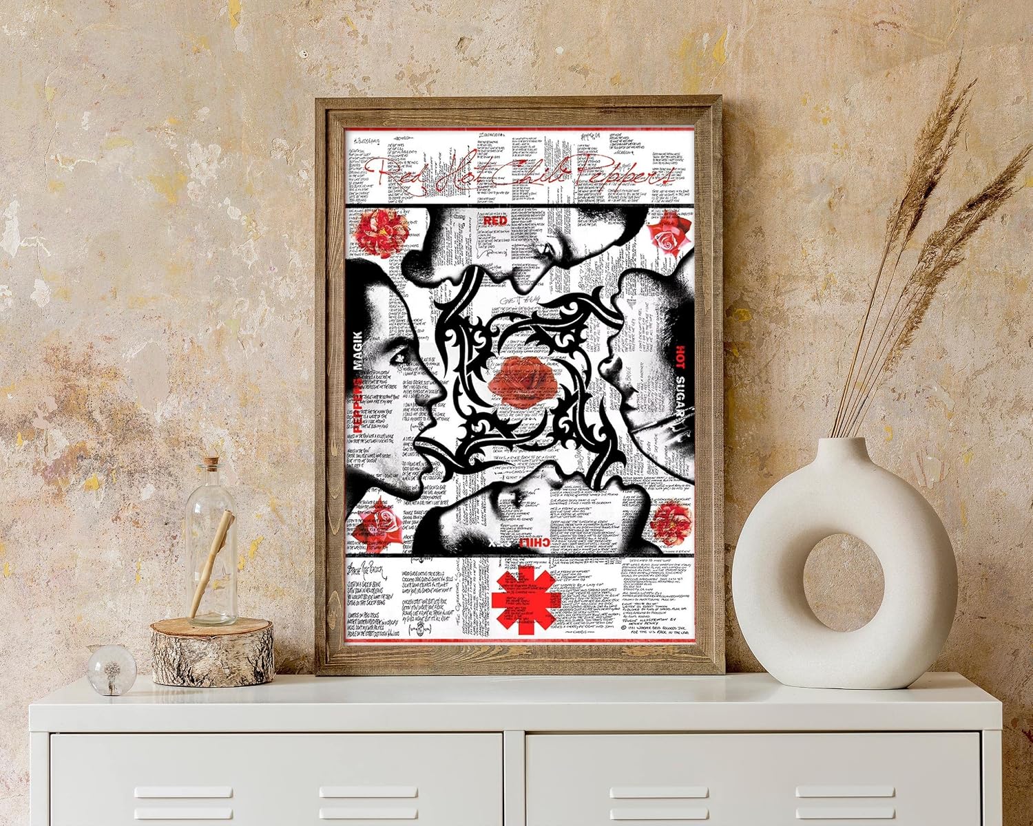 Blood Sugar Sex Magik Red Hot Chili Peppers Music Album Poster, Music ...