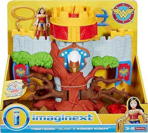 Miniatura 5 de Fisher-Price Imaginext DC Super Friends, Themyscira Island & Wonder Woman