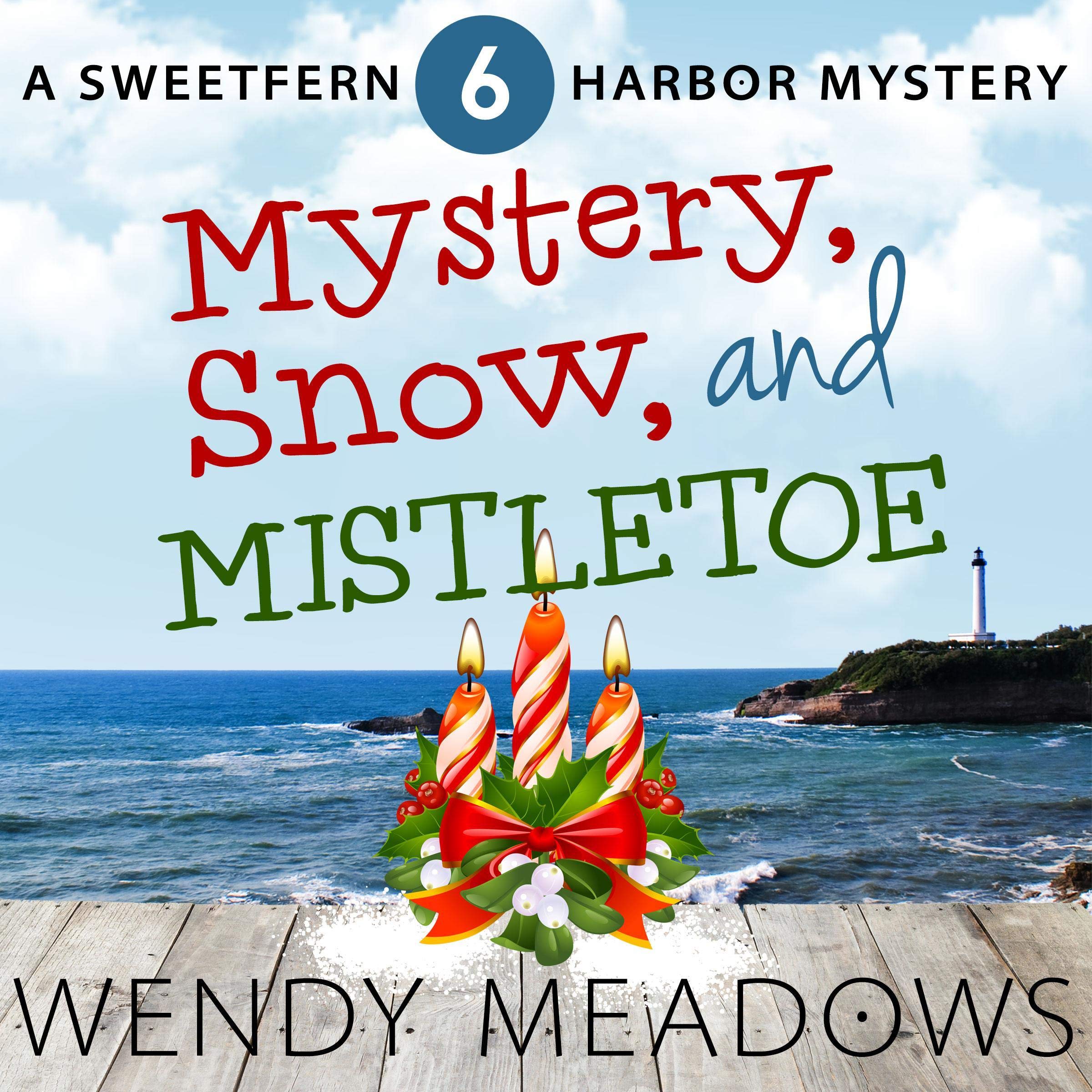 Cover art for Mystery, Snow, and Mistletoe