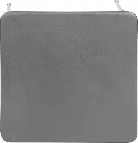 Miniatura 8 de HBCY Creations Juego de mesa y sillas plegables para niños de 5 piezas, diseño gris, ligero y portátil, función de bloqueo de seguridad, asientos