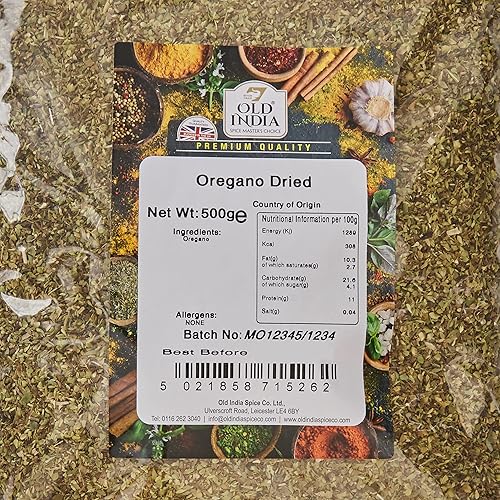 Miniatura 2 de Old India Orégano Seco 17.64 oz