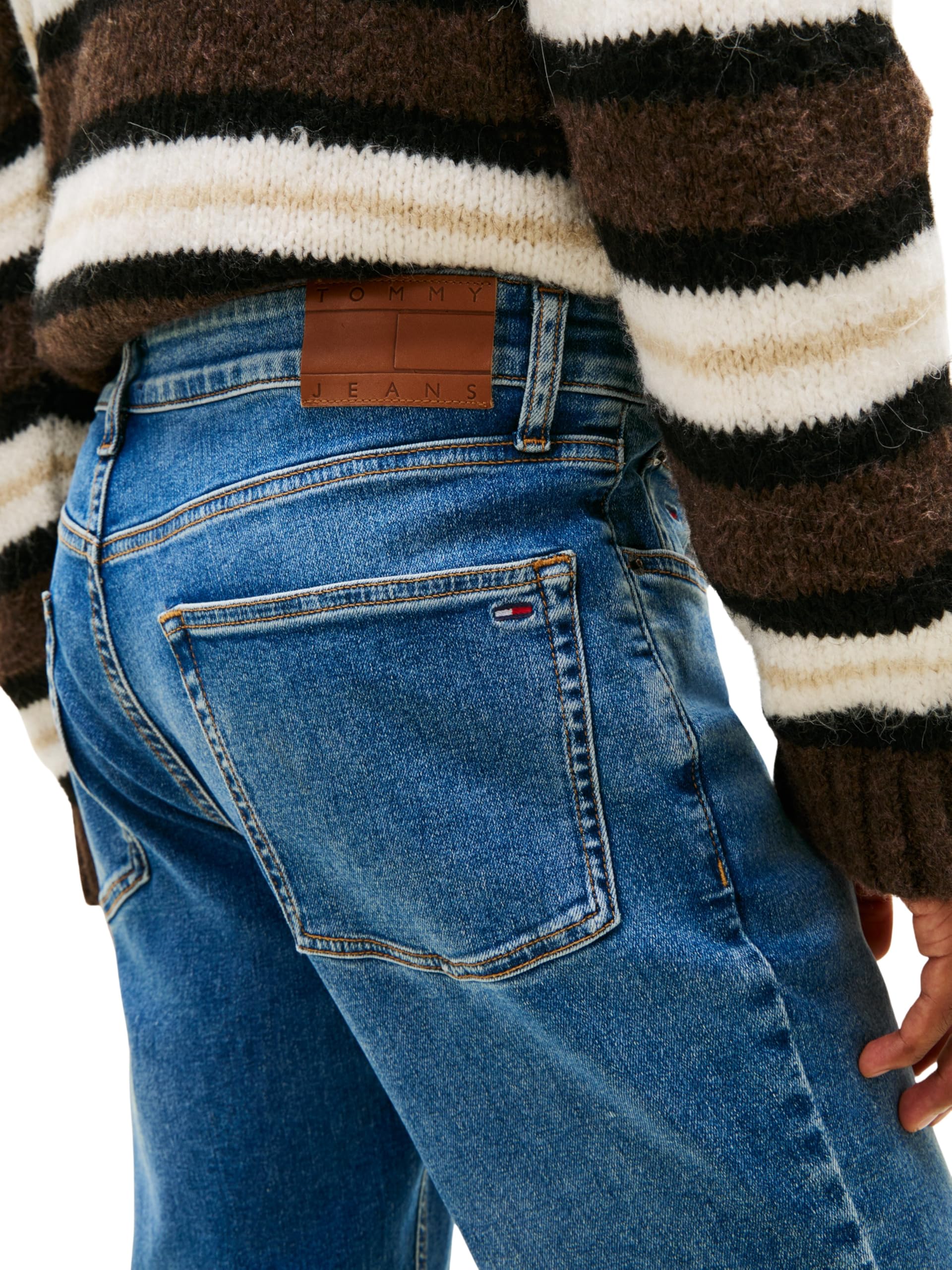 Tommy Jeans Herren Jeans Hose Scanton Slim Fit