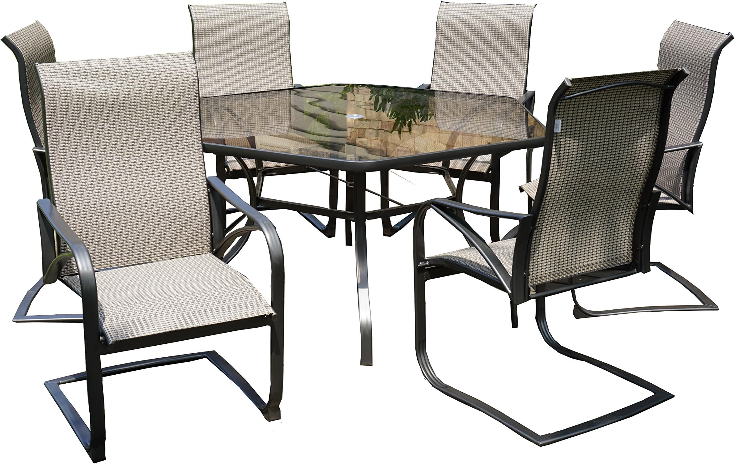 Rose Garden Patio 7-PC Scottsdale Dining Set