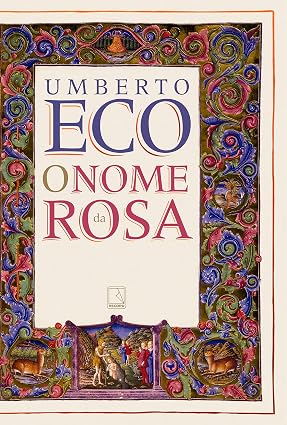 Capa de O nome da rosa, de Umberto Eco