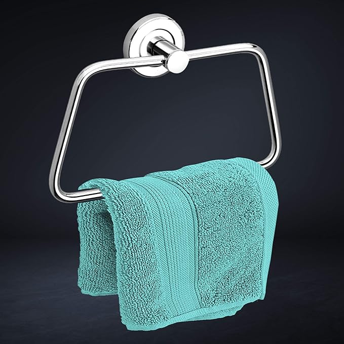 Plantex Stainless Steel Towel Ring for Bathroom/Wash Basin/NapkinTowel Hanger/Bathroom