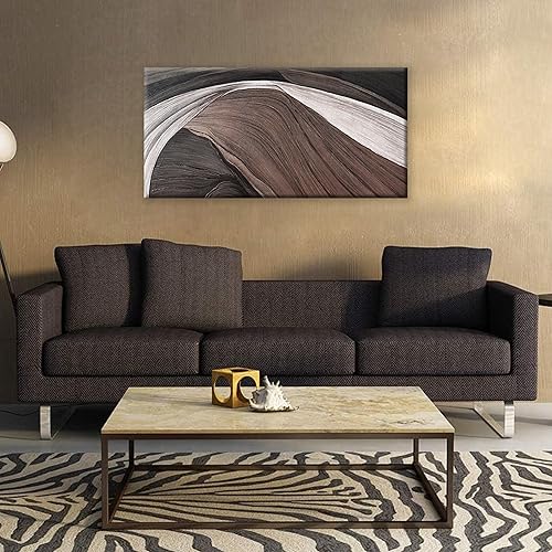 Miniatura 59 de TAIJXAGSG Arte abstracto de pared para sala de estar, lienzo moderno, decoración de pared, arte de pared verde, dormitorio, oficina, decoración