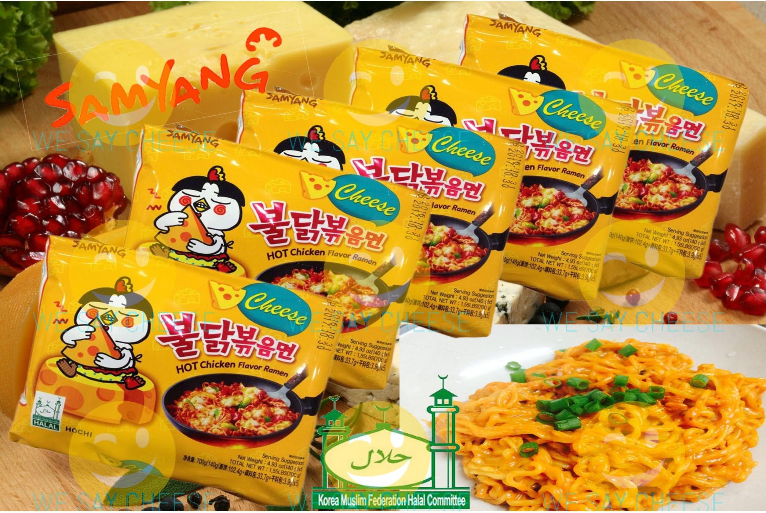 Hot Chicken Ramen Cheese Flavor (Stir Noodle)