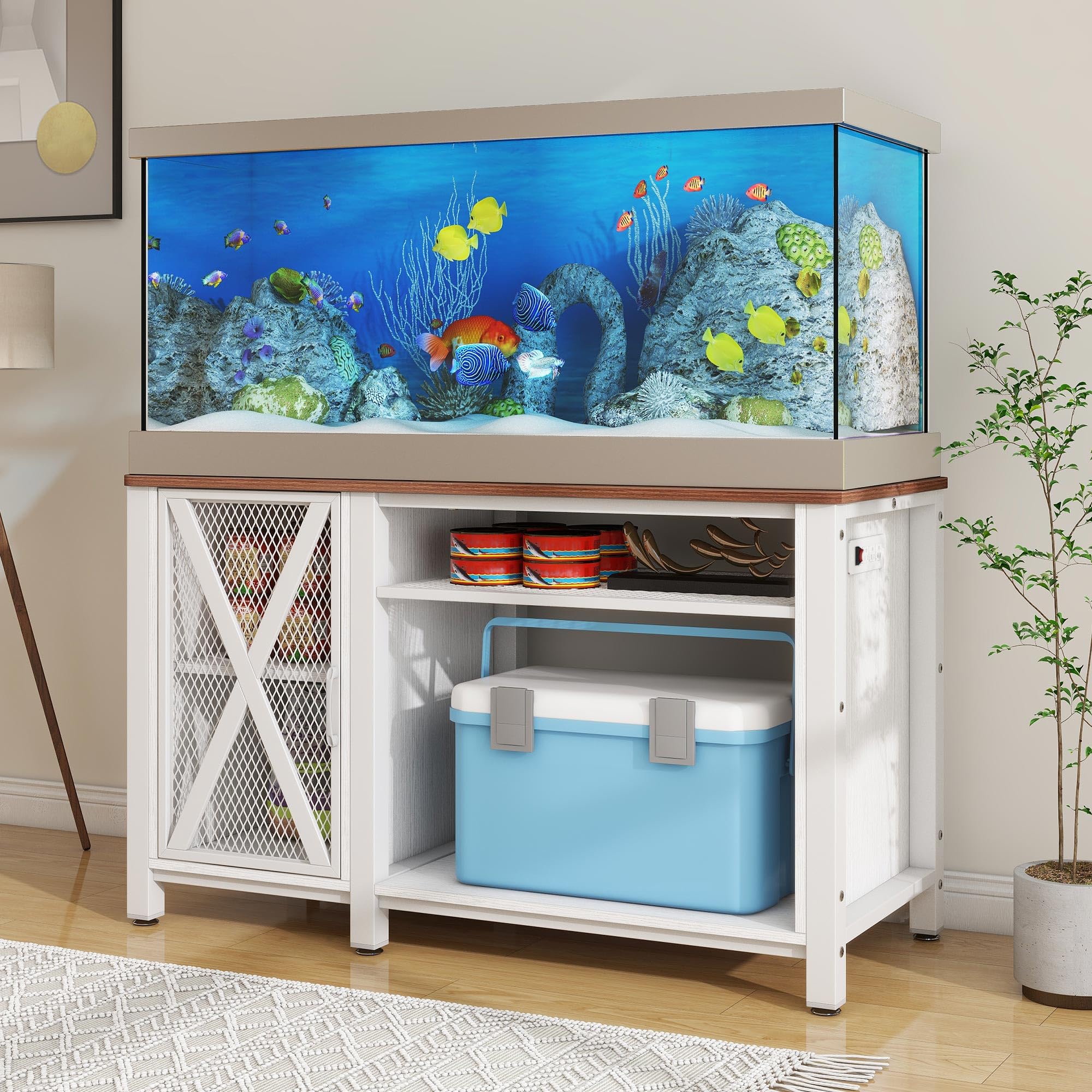 Picture of Diy Fish Tank Stand Reefkeeping Magazine Building An Aquarium Stand