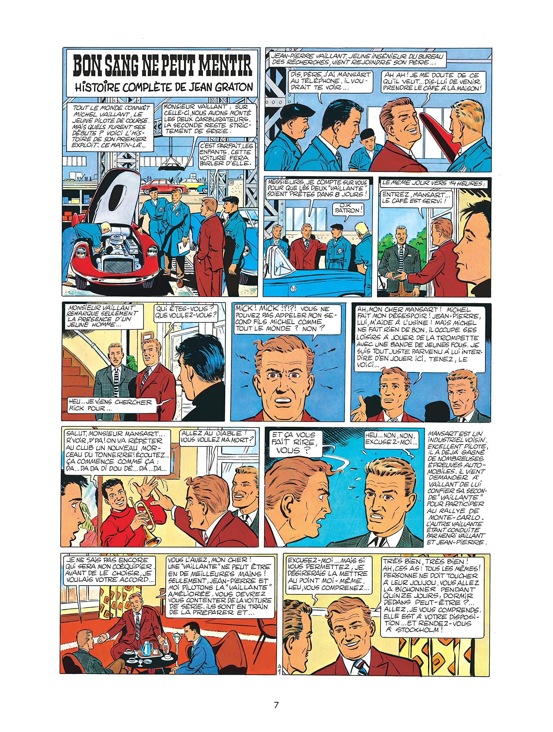 Michel Vaillant, L'Intégrale - Tome 1
