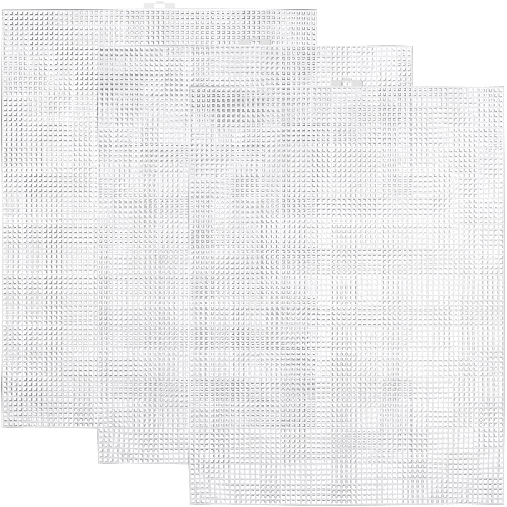 Pndeyo 3 Sheets White Fursuit Eyes Mesh, Waterproof PVC Eye Mesh Sheet, Printable Blank Plastic Canvas for Furry Cosplay Props Fursuits Handicrafts Making