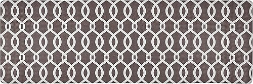 SoHome Cozy Living Kochi - Tapete de cocina antifatiga de 18 x 55 pulgadas, color espressomarrón