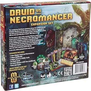 Arcane Wonders Mage Wars Druid Vs Necromancer, Black