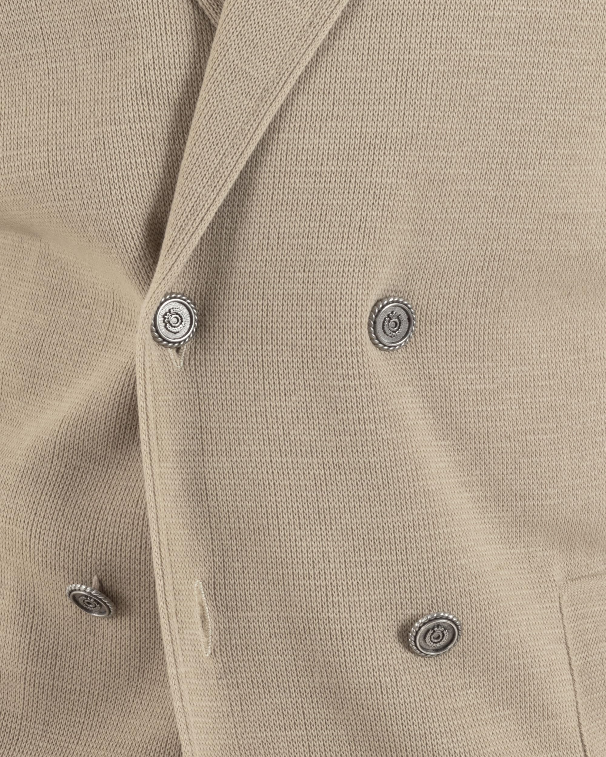 Cardigan Uomo Doppiopetto Giacca con Bottoni Maglia Lavorata Maglioncino Tramato Casual Vari Colori