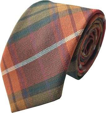 Great British Tie Club Mens Buchanan Scottish Tartan Neck Tie