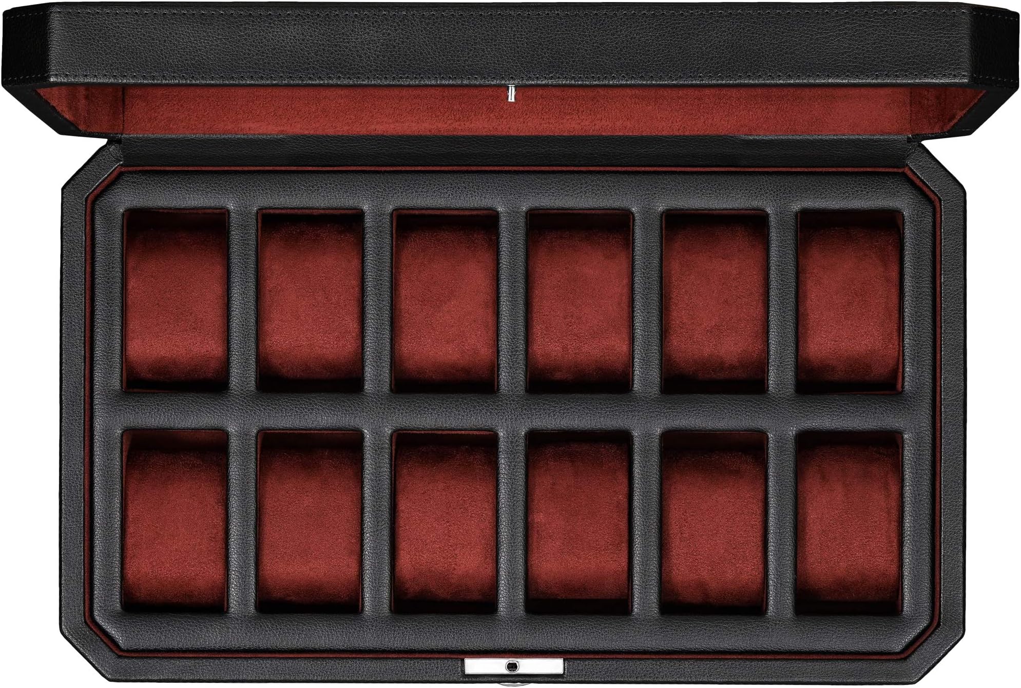 12 Slot Leather Watch Box