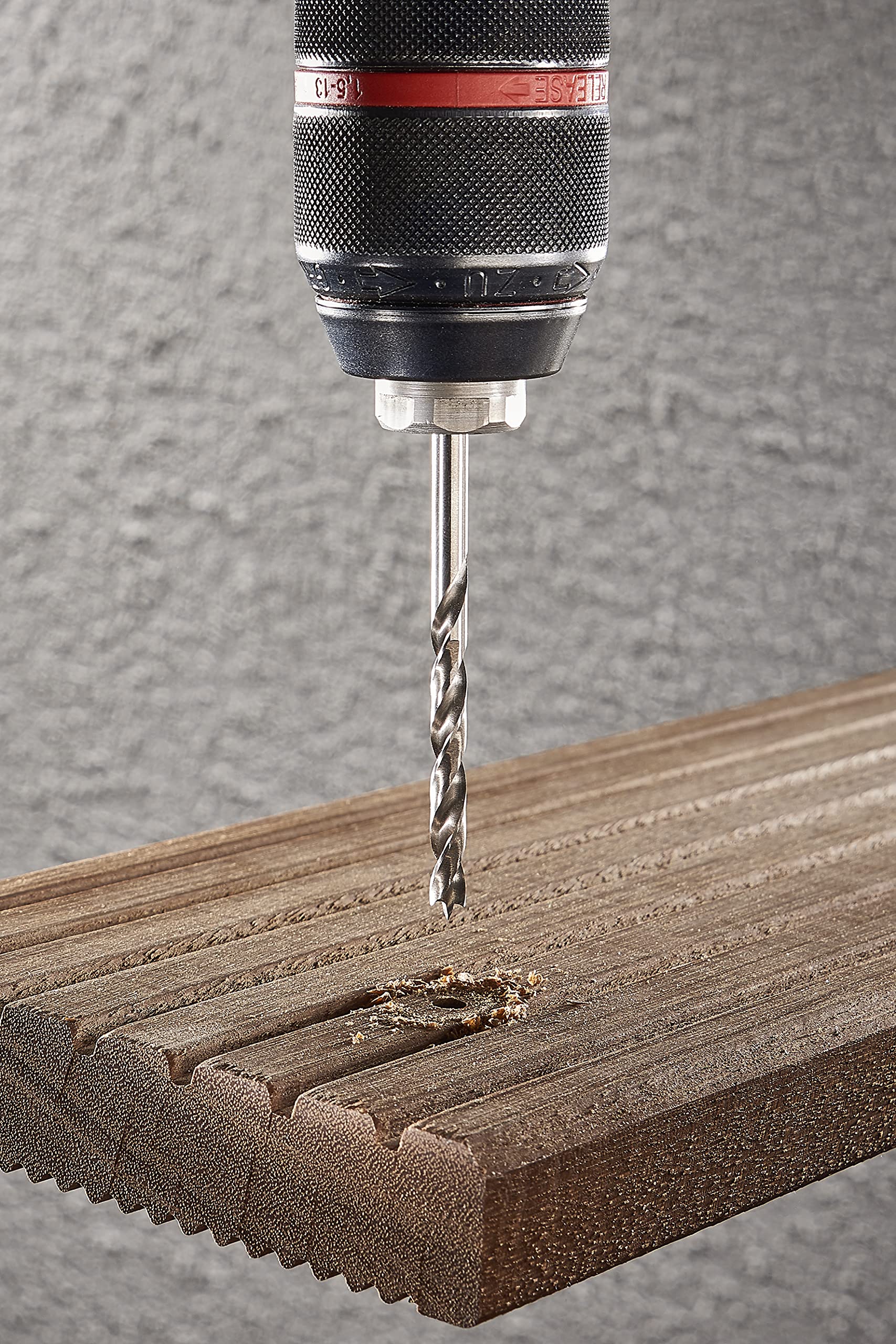 wolfcraft HSS Wood Twist Drill Bit "Professional", diameter 12 mm I 7251000 I for Drilling into Very Hard Woods - Image 4