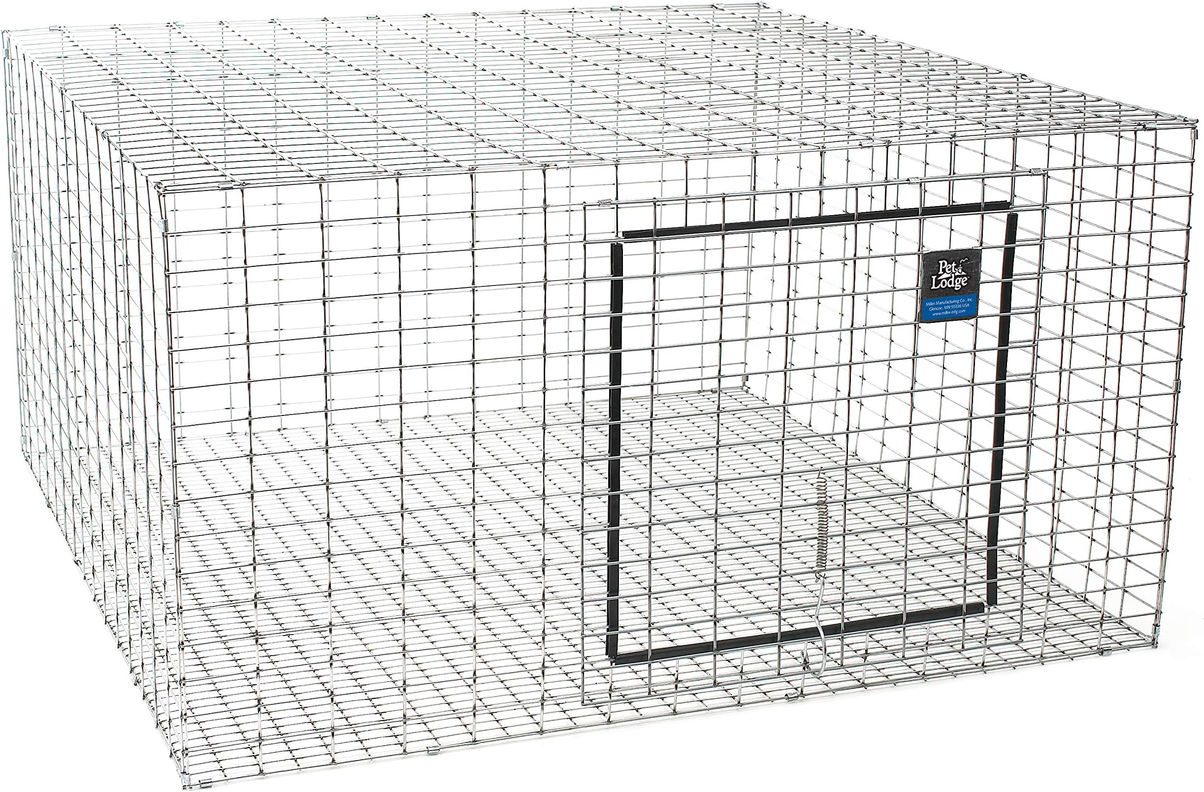 Pet Lodge® Wire Rabbit Hutch | Rust Resistant Galvanized Wire Mesh | Easy to Assemble Stackable Rabbit Cage | Made in USA | 24 X 24