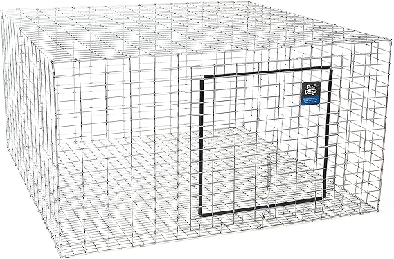 Amazon.com: Pet Lodge® Wire Rabbit Hutch | Rust Resistant Galvanized ...