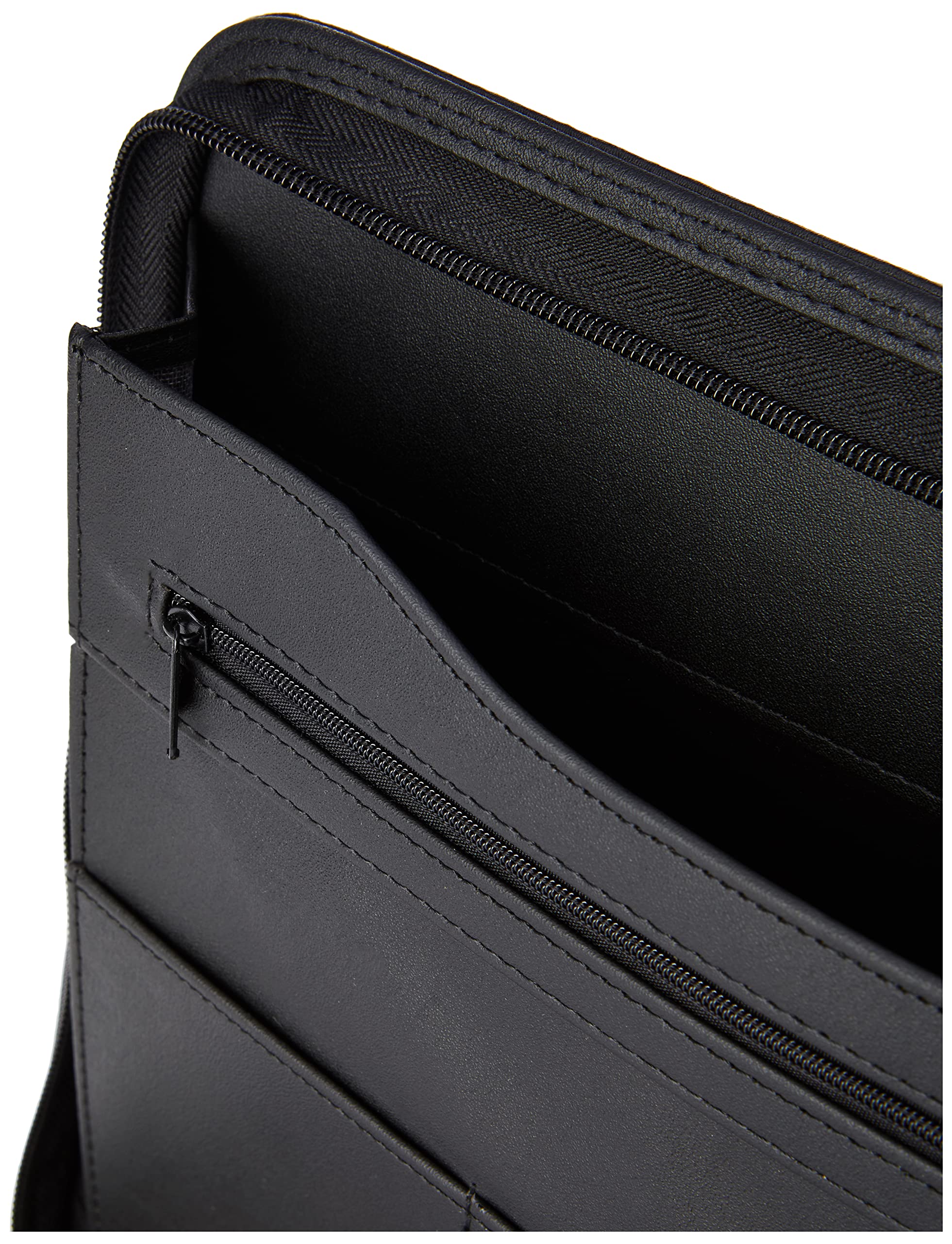 Sottomano Pieghevole PAVO - 50x35 Cm, Finta Pelle Nera, Angoli Arrotondati, Per Ufficio E Casa