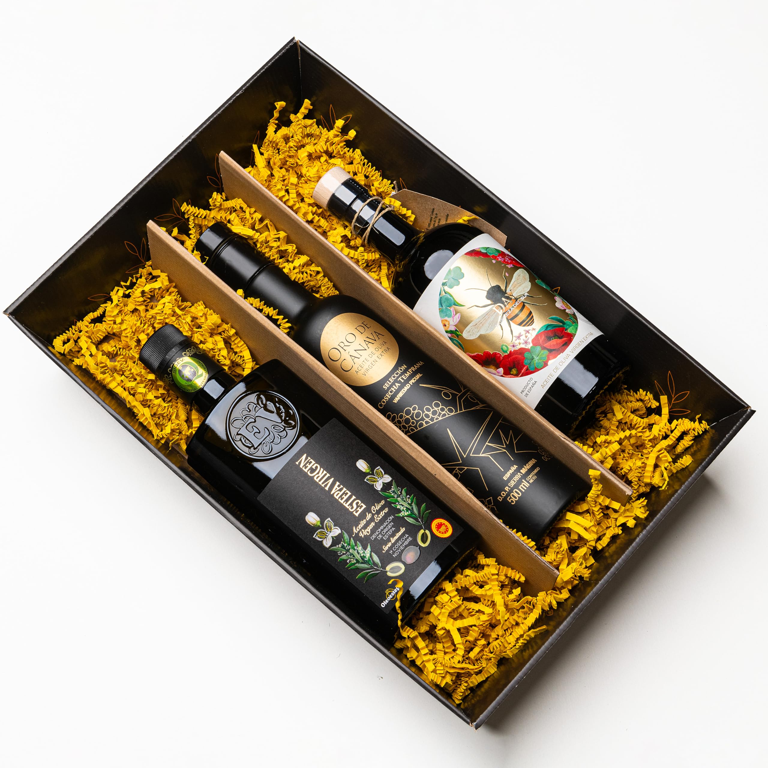 Mejores Aceites del Mundo Mario Solinas 2023 - Caja regalo 3x500 ml