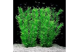 Extra Large 21 Inches Artificial Aquarium Plastic Plants for Fish Tank Decorations