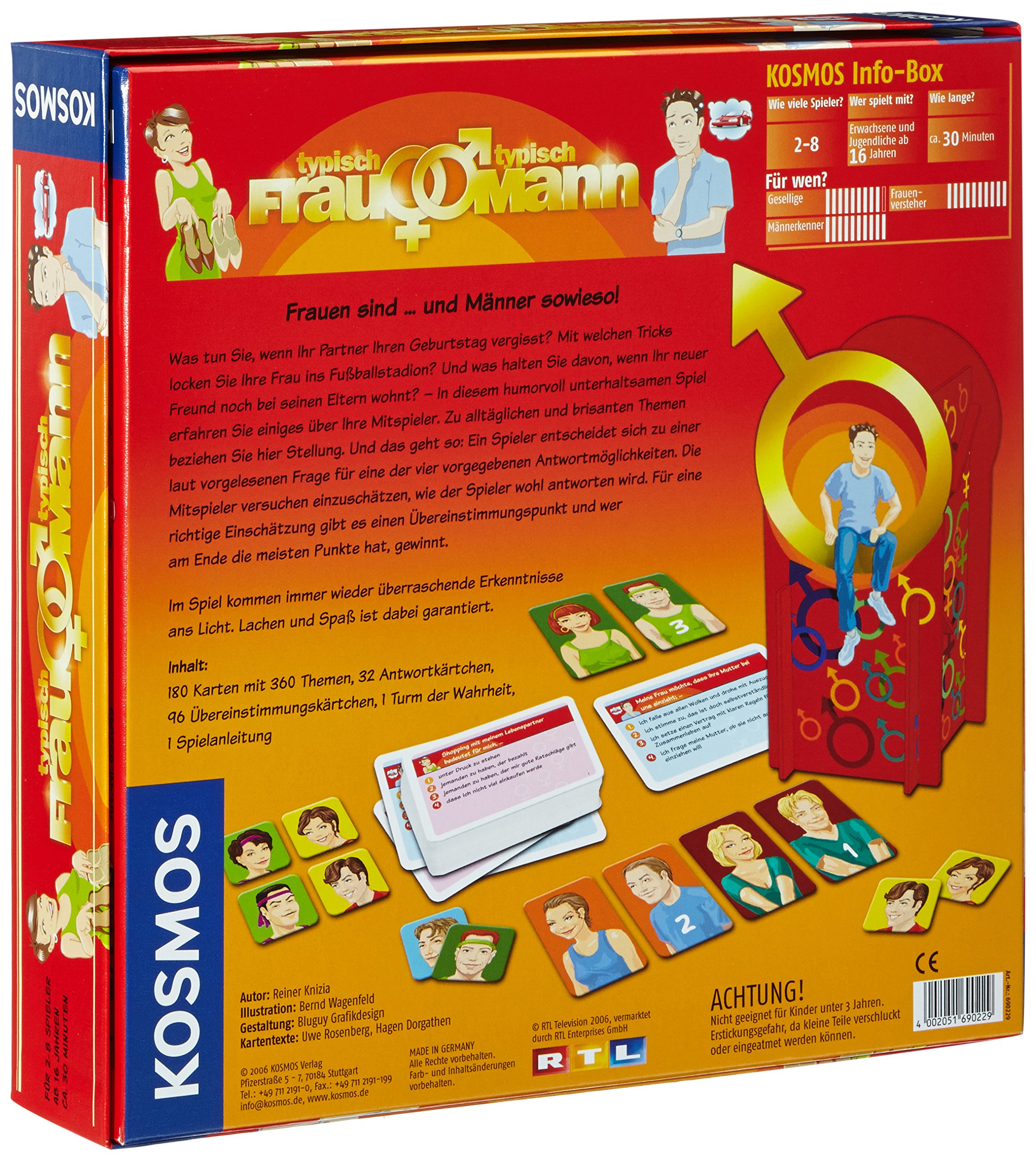 Kosmos 6902290 - Typisch Frau, typisch Mann - Partnerspiel